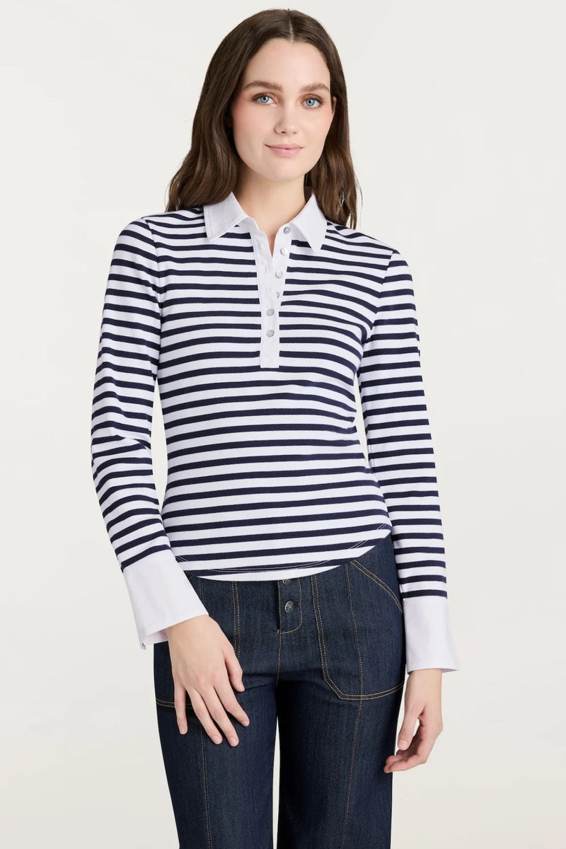 CINQ A SEPT | Striped Jaden Top