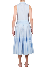 Rena Tiered Pleat Dress