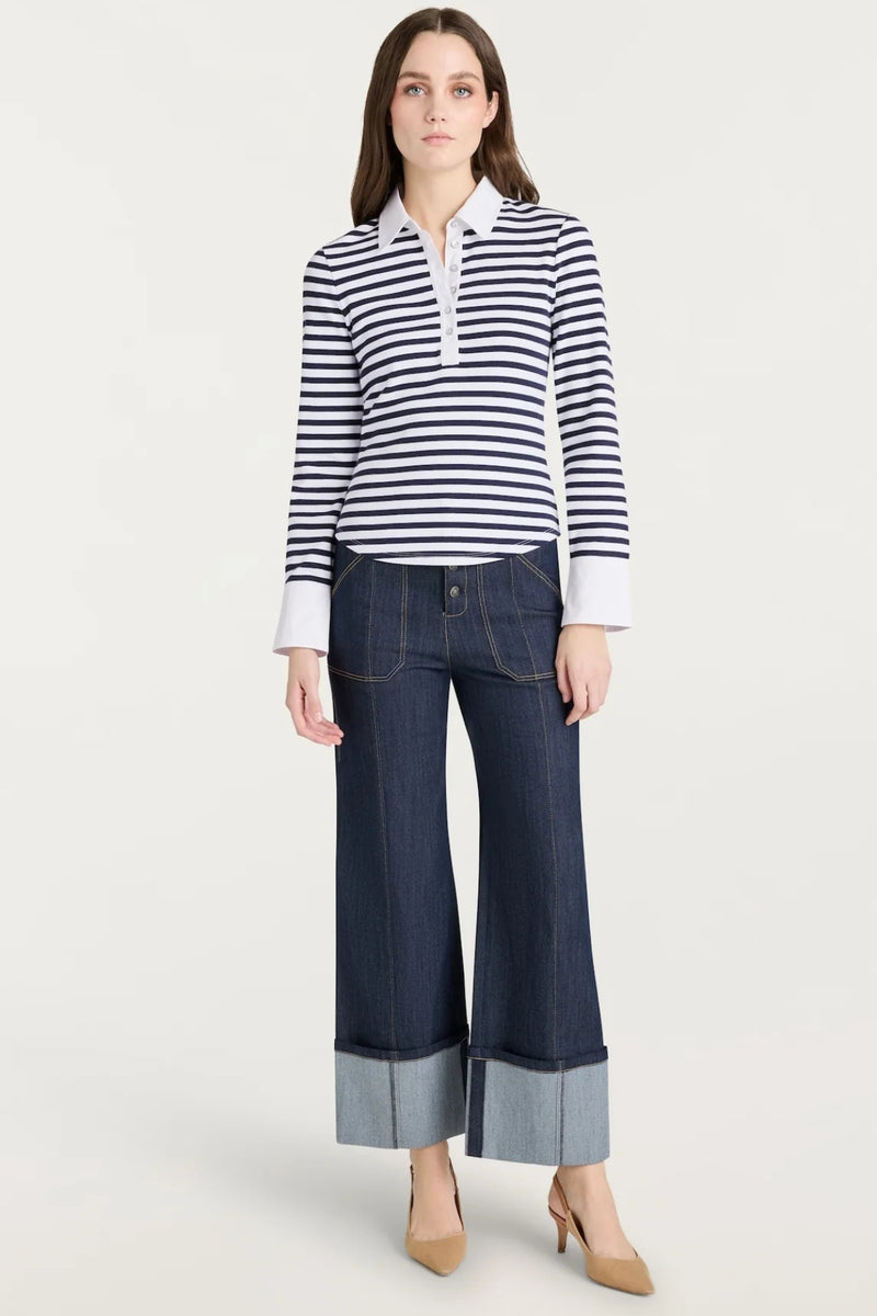 CINQ A SEPT | Striped Jaden Top