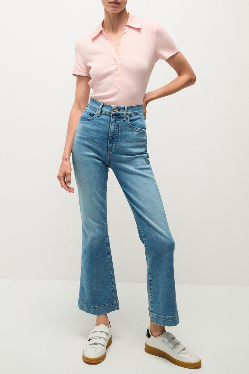 VERONICA BEARD | KEARNEY TEE - PINK CLAY