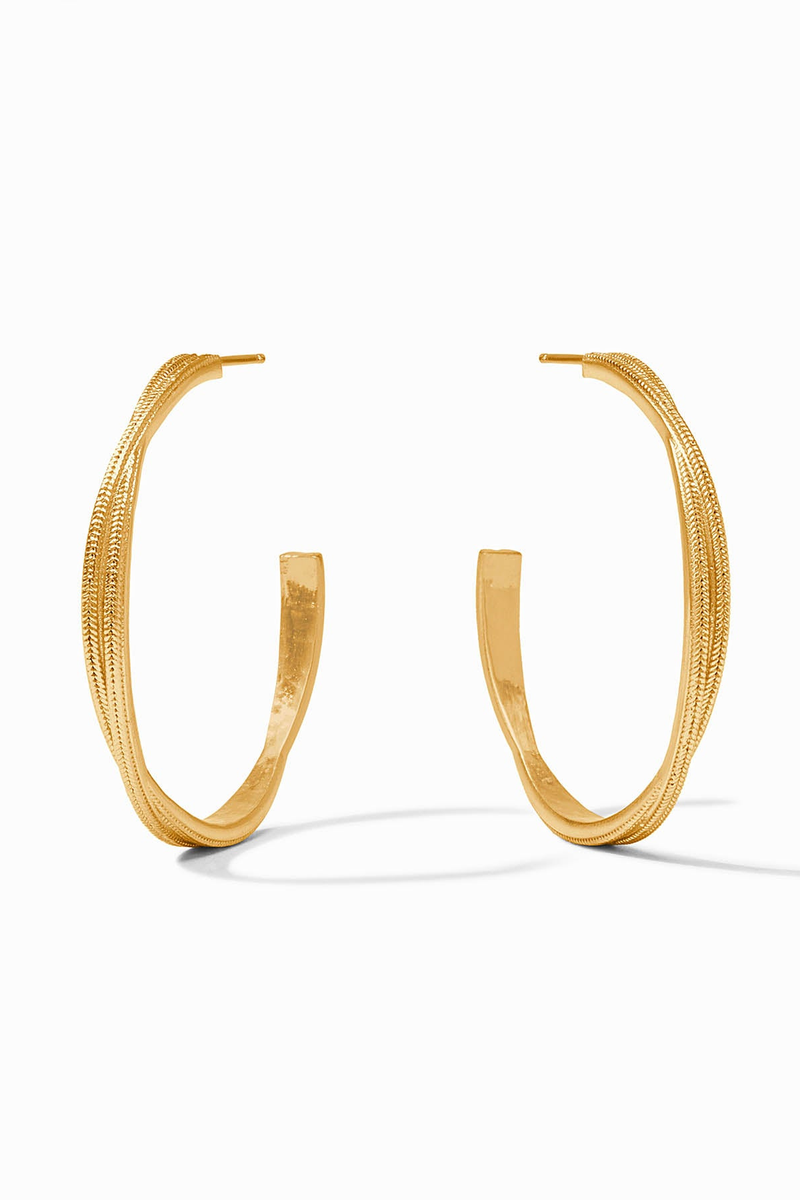 Julie Vos | Cheval Twist Hoop- M