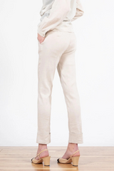 AVENUE MONTAIGNE | Ben Pant- Oatmeal