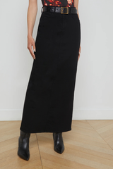 L'AGENCE | MIRIAM DENIM MAXI SKIRT