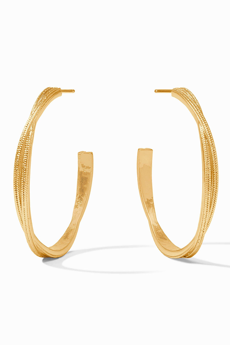 Julie Vos | Cheval Twist Hoop- L