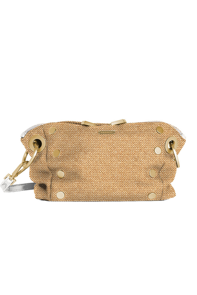 HAMMITT | Daniel Crossbody Clutch sml- Calla Lily Raffia