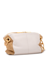 HAMMITT | Daniel Crossbody Clutch sml- Calla Lily Raffia