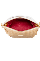 HAMMITT | Daniel Crossbody Clutch sml- Calla Lily Raffia