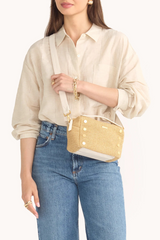 HAMMITT | Evan Crossbody sml- Calla Lily Raffia