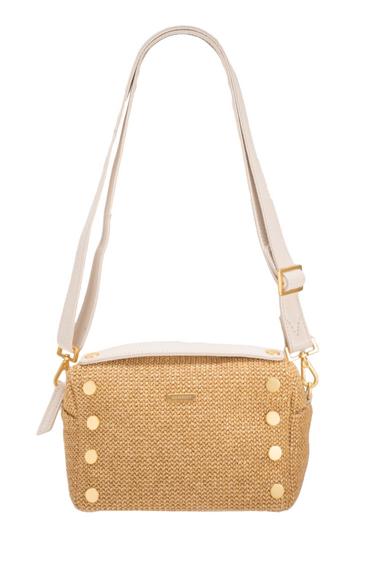 HAMMITT | Evan Crossbody sml- Calla Lily Raffia