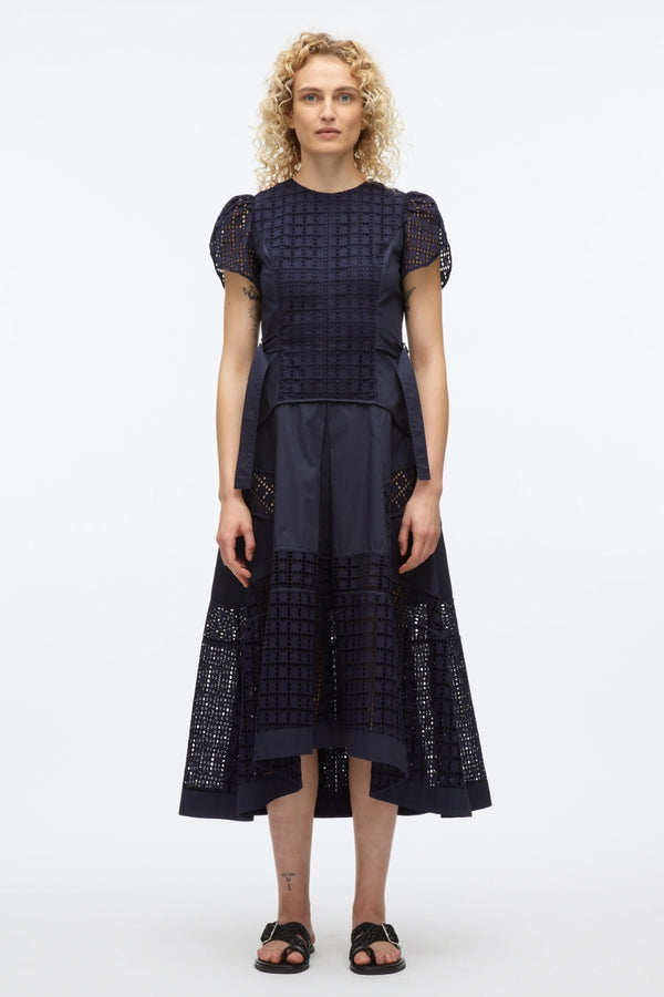 PHILLIP LIM | BRODERIE ANGLAISE TULIP DRESS