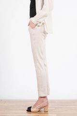 AVENUE MONTAIGNE | Ben Pant- Oatmeal