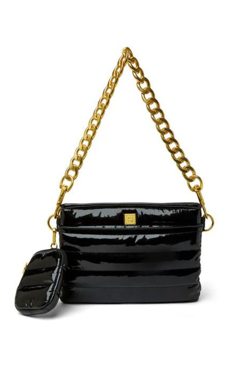 Think Royln | Downtown Crossbody- Black Patent