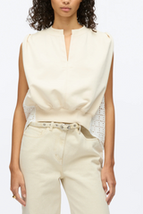 PHILLIP LIM | FRENCH TOP W BRODERIE