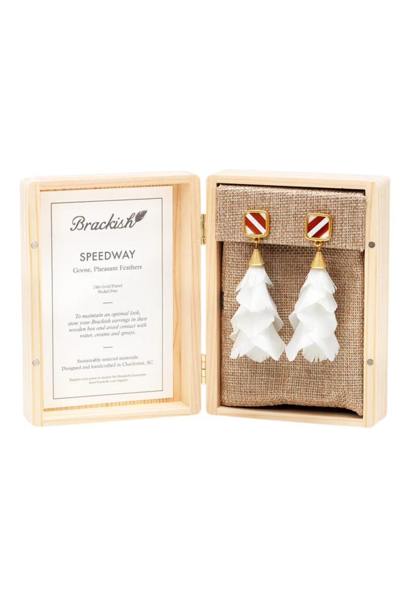 Brackish | Speedway Statement Earring