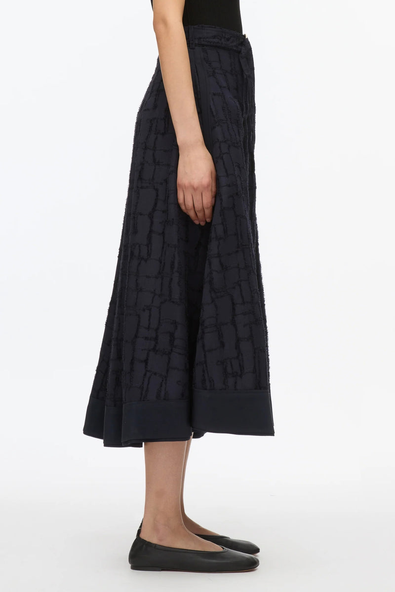 PHILLIP LIM | IRREGULAR JQRD SKIRT W/BELT