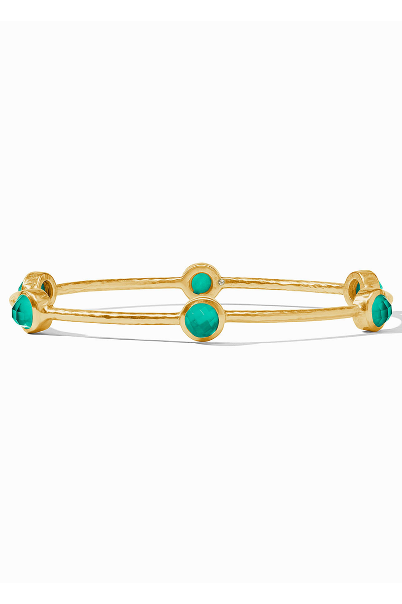 Julie Vos | Milano Luxe Bangle- Emerald