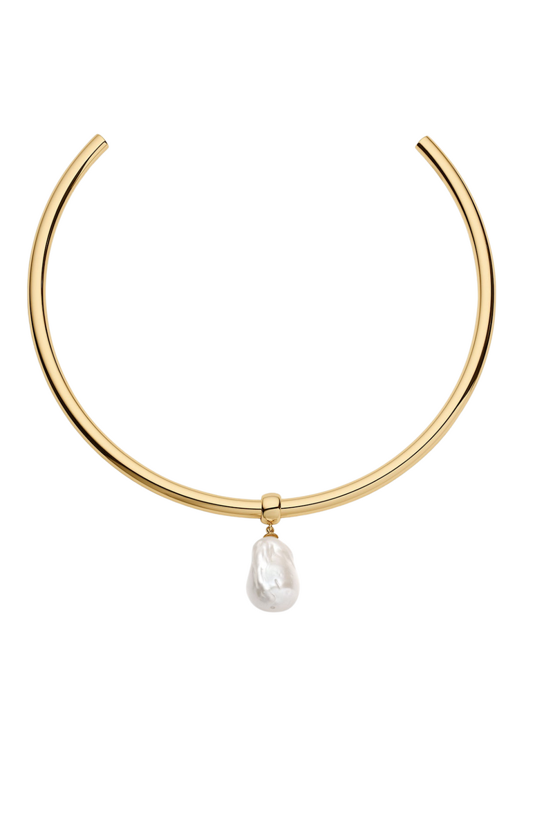 Talia Pearl Choker Necklace