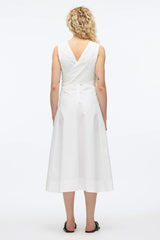 PHILLIP LIM | SLEEVELESS BELTED MIDI DRESS