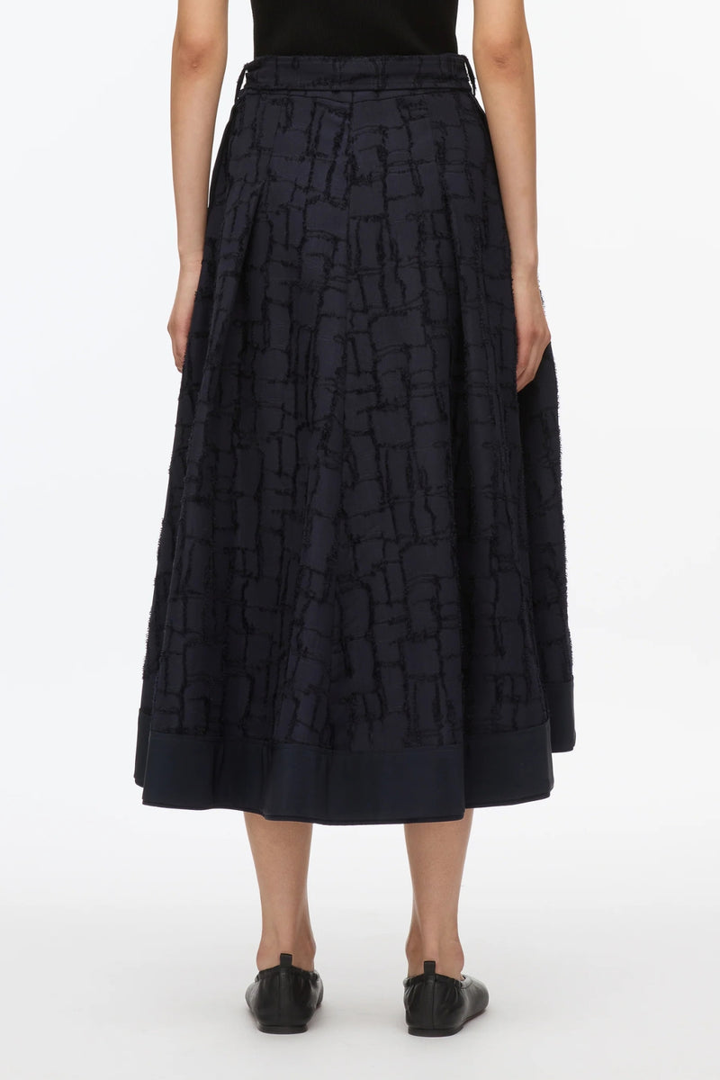 PHILLIP LIM | IRREGULAR JQRD SKIRT W/BELT