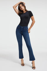 Good American | Good Legs Straight Jeans - Blue004