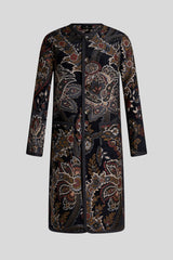 Etro | Multi Color Blue Coat