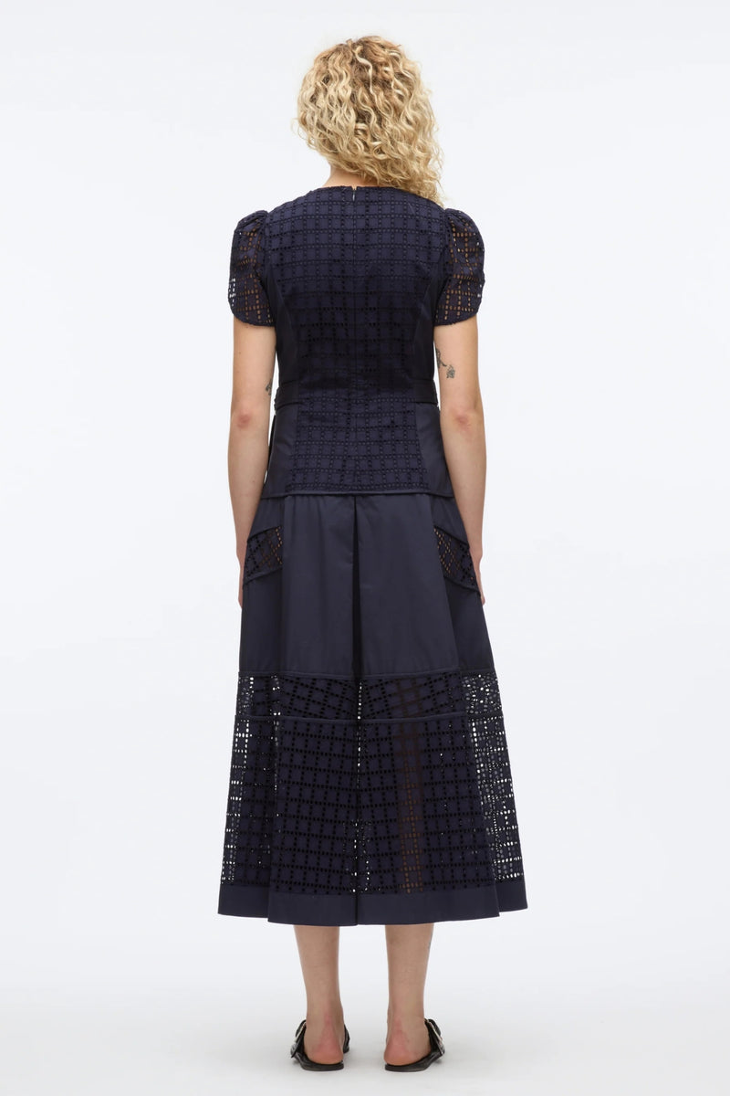 PHILLIP LIM | BRODERIE ANGLAISE TULIP DRESS