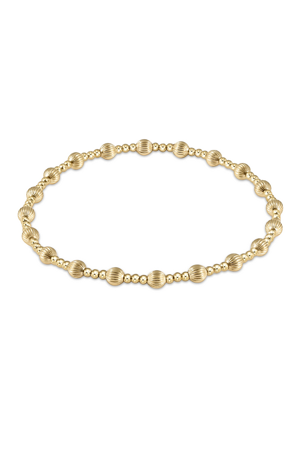 Dignity Sincerity 4mm Bracelet - Gold