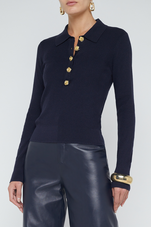 L’AGENCE | STERLING SWEATER- MIDNIGHT