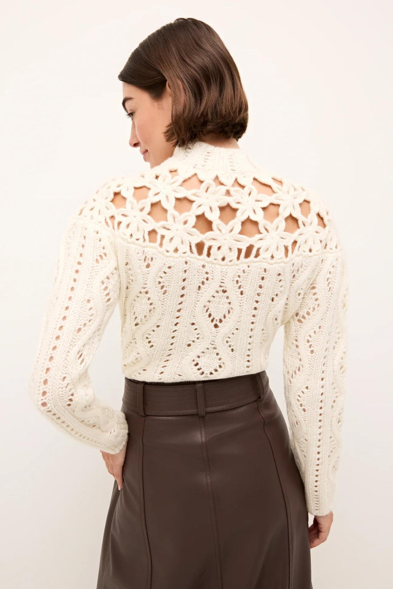 MARIE OLIVER | FLORA SWEATER- CREAM