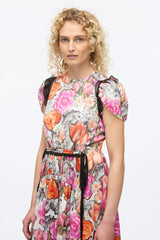 PHILLIP LIM | FLORAL TULIP SLEEVE DRESS