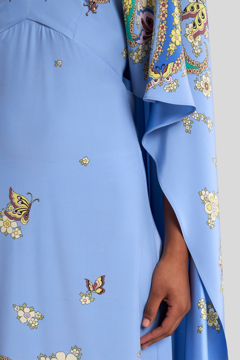 ETRO | Lina Cape Dress