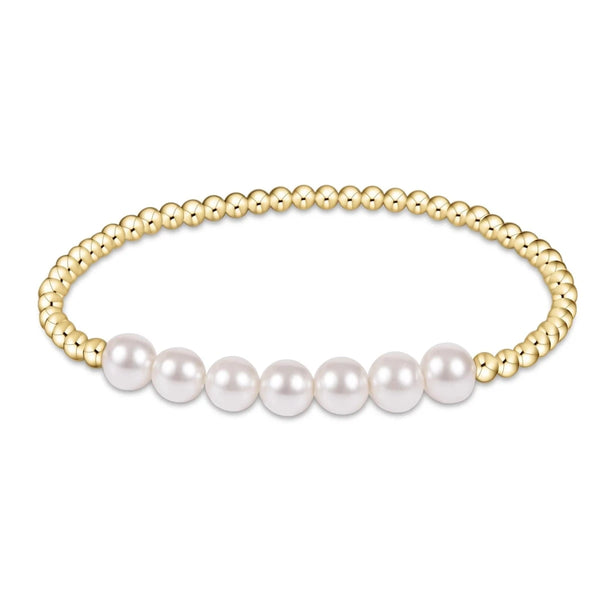 Classic Beaded Bliss 3mm bead 6mm-pearl