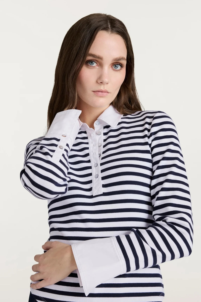 CINQ A SEPT | Striped Jaden Top