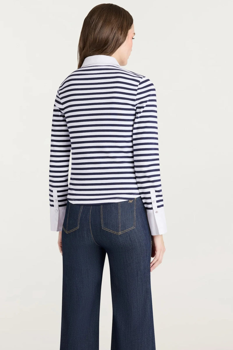 CINQ A SEPT | Striped Jaden Top