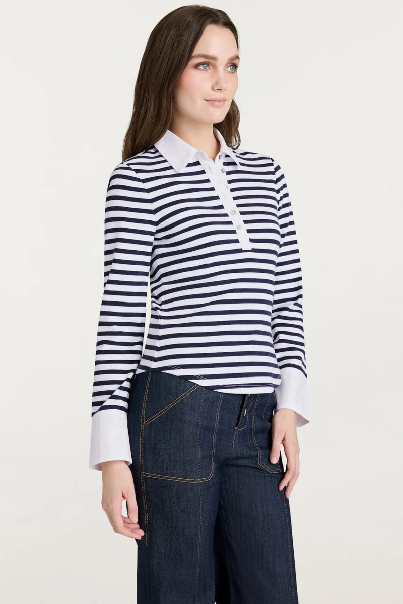 CINQ A SEPT | Striped Jaden Top