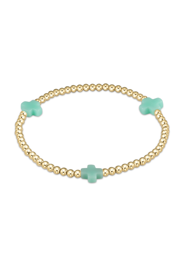 Signature Cross gold pattern 3mm-Mint